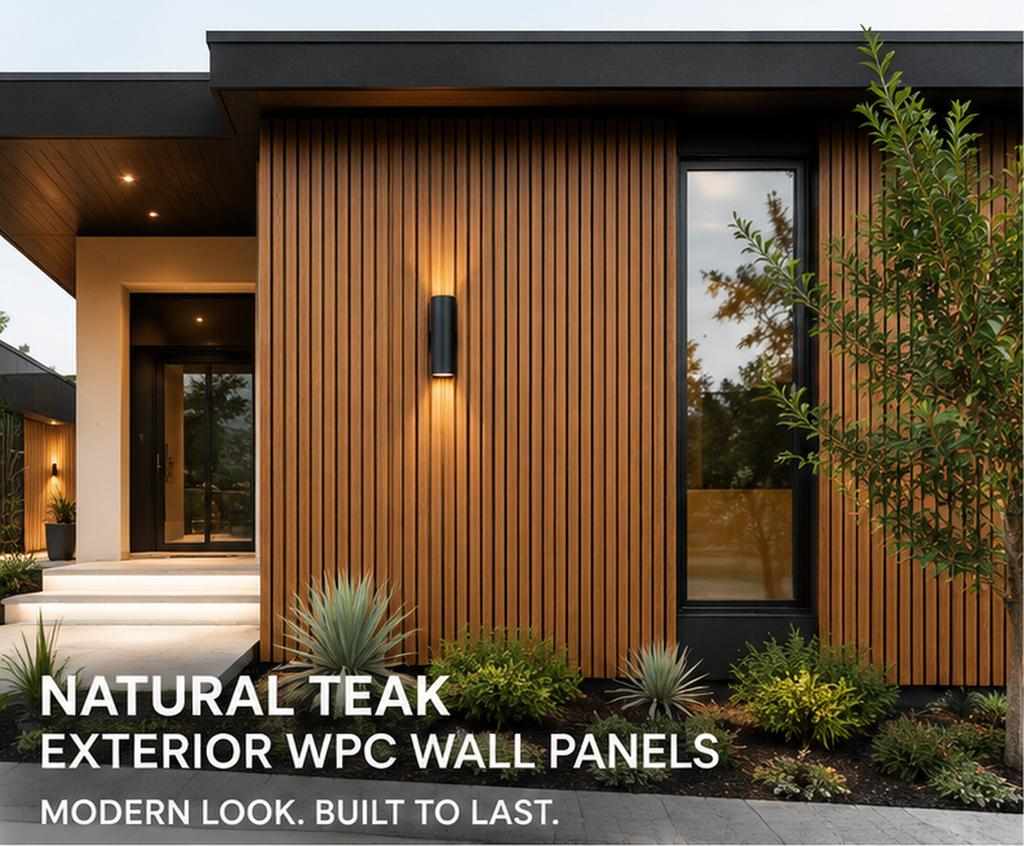Oak Exterior Wall Panels