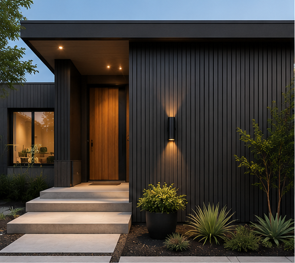 Ebony Exterior Wall Panels