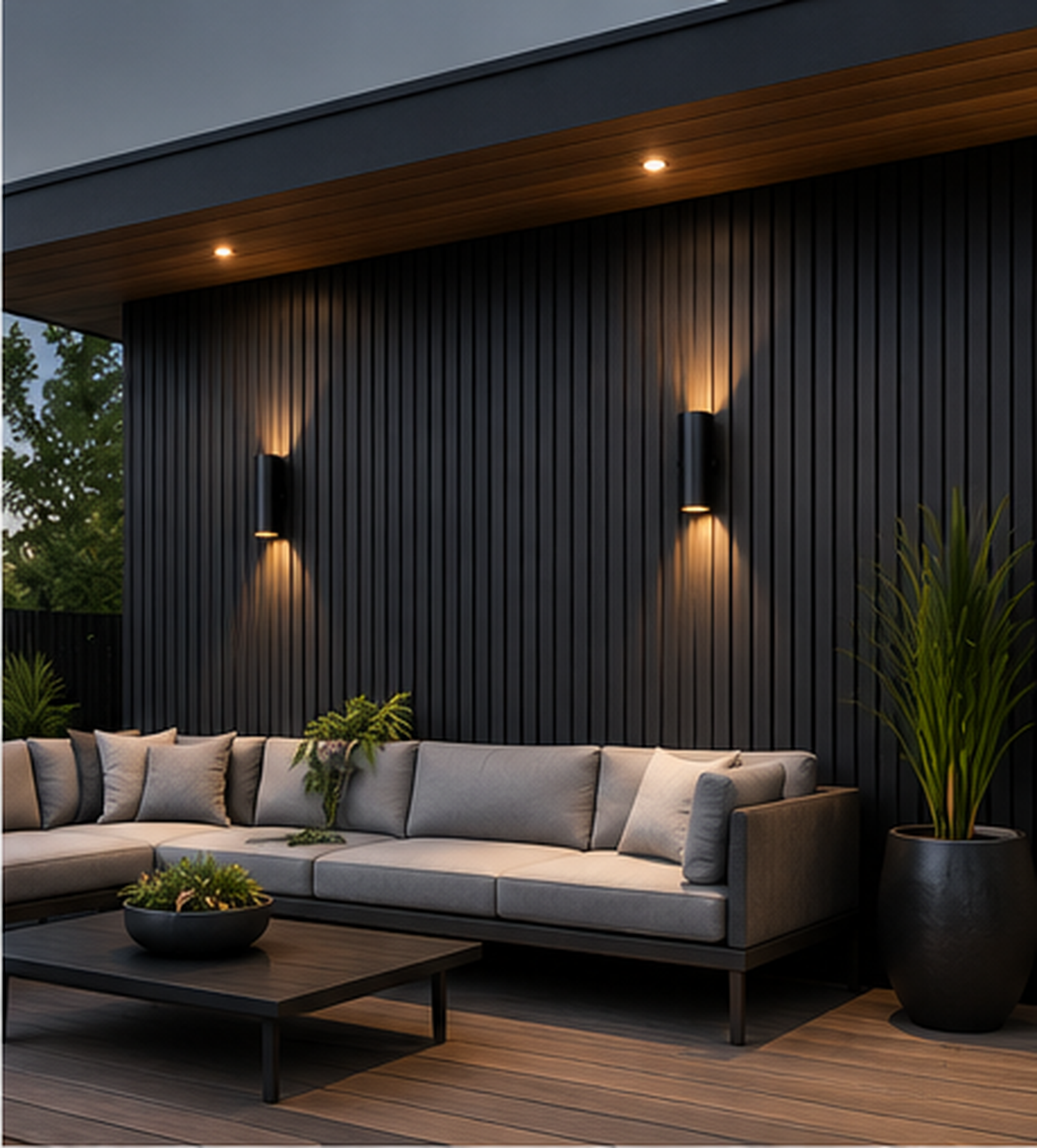 Ebony Exterior Wall Panels