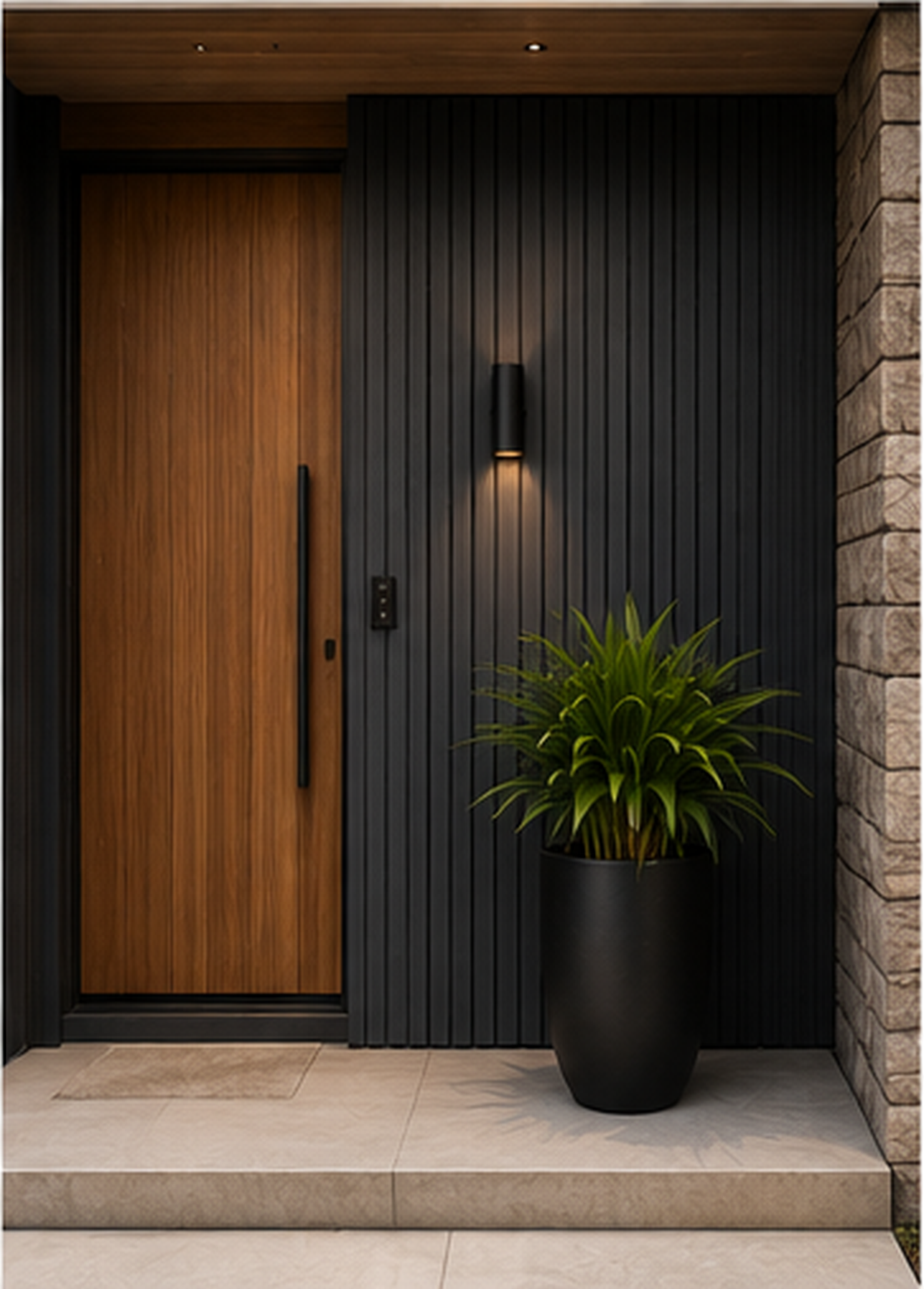Ebony Exterior Wall Panels