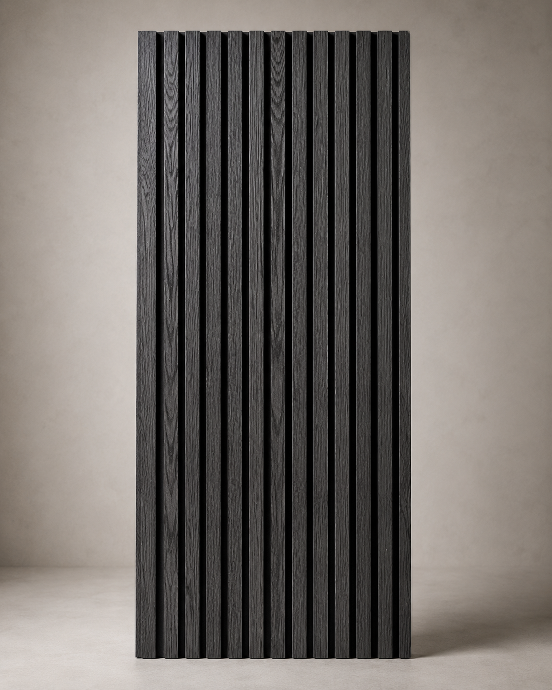 Charcoal Acoustic Wooden Wall Panel