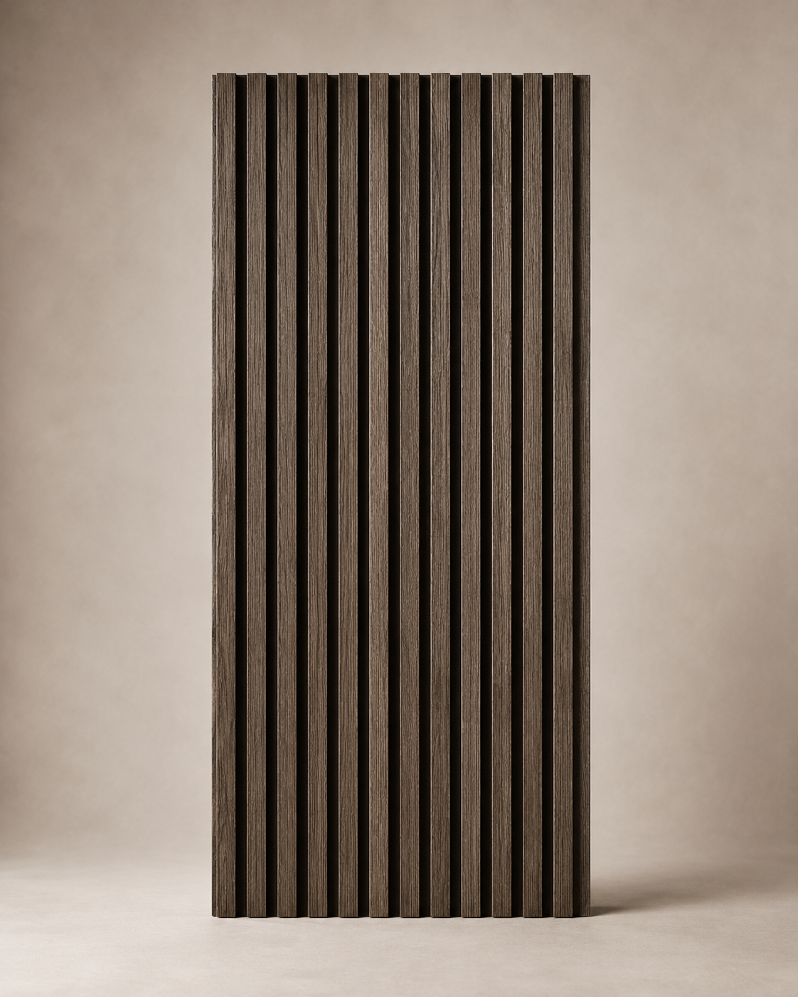 Smoked Oak Acoustic Wooden Wall Panel