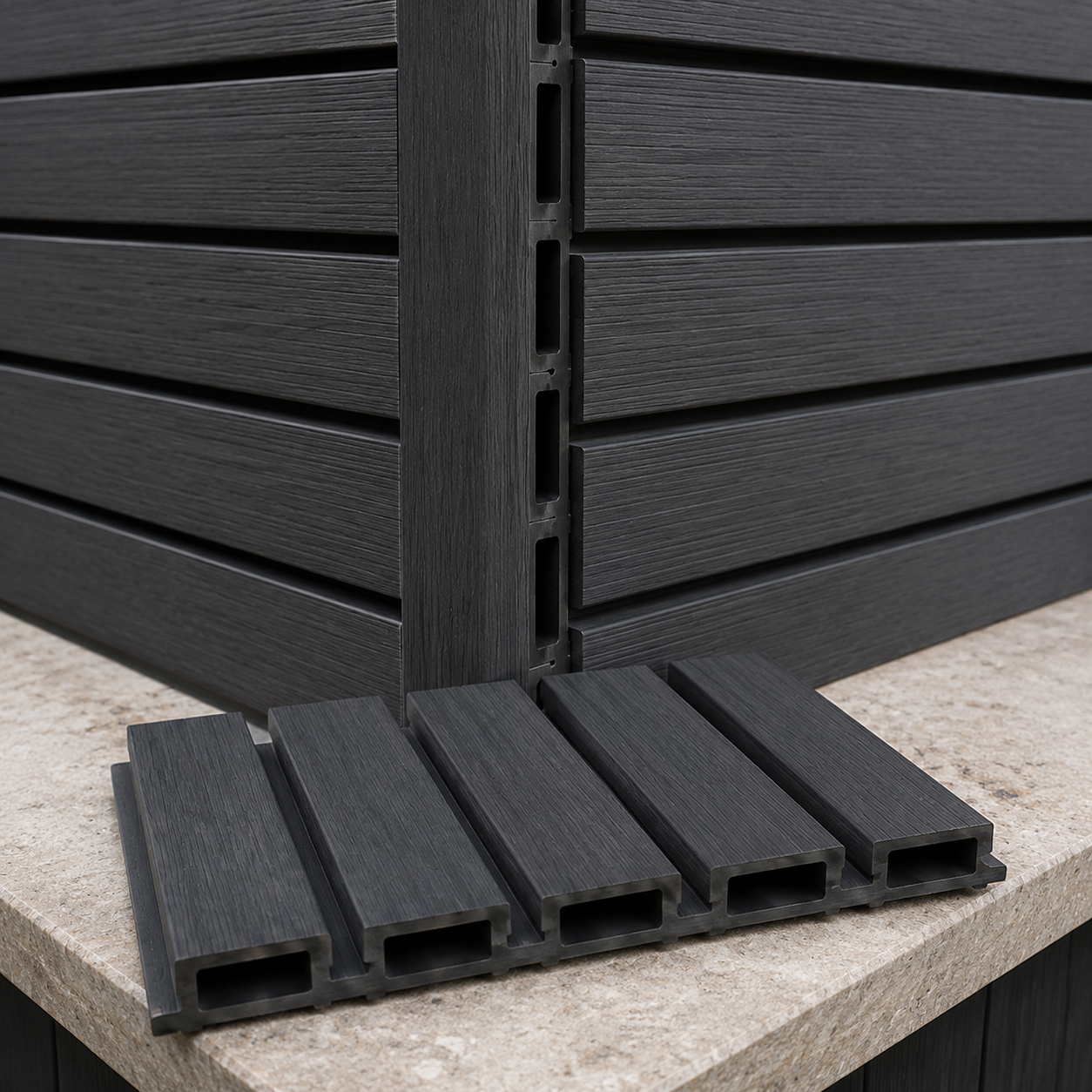 Ebony Exterior Wall Panels