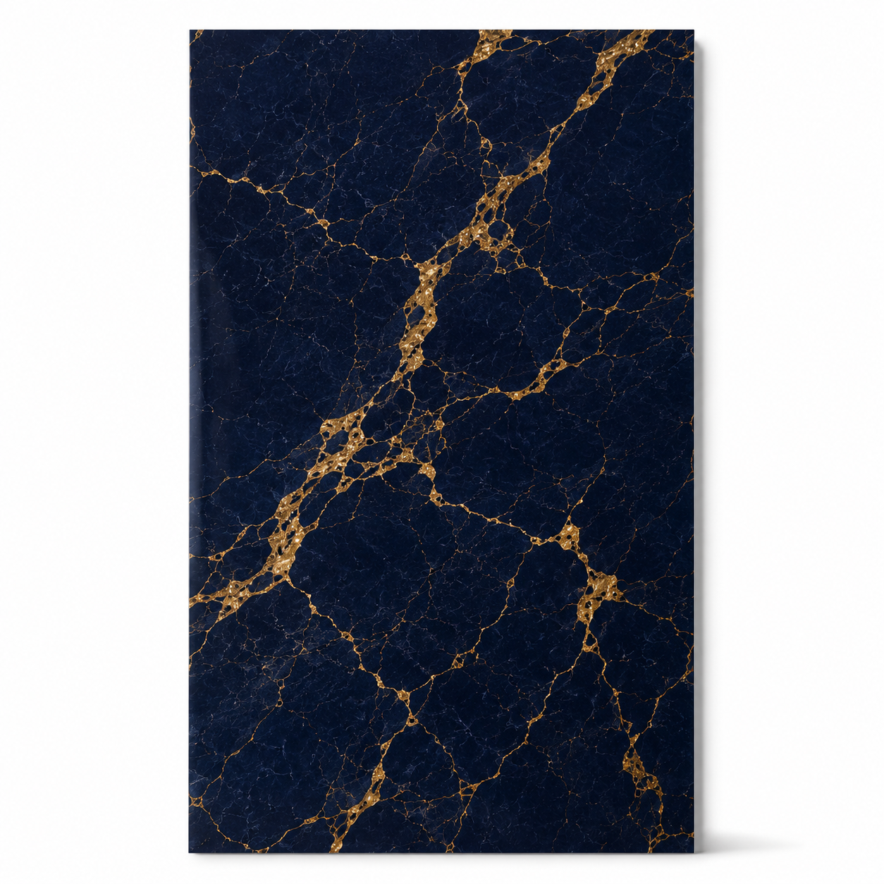 Navy Gold Marble Wall Panel